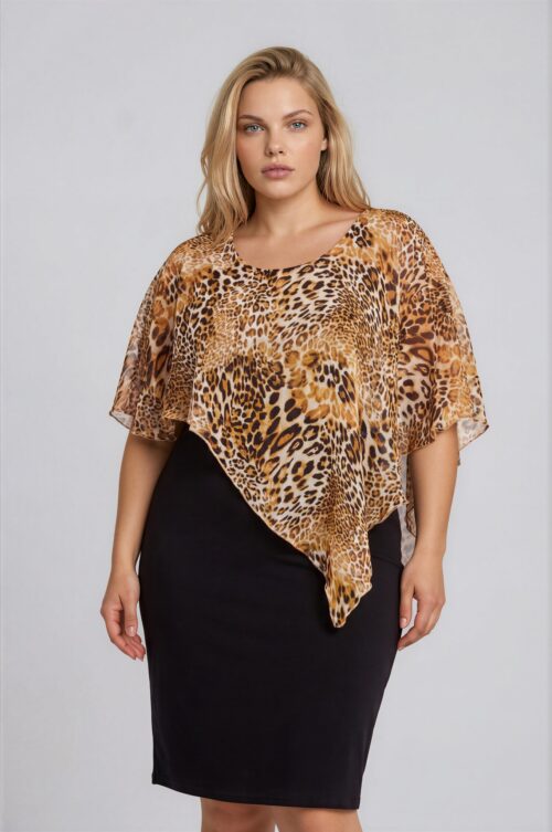 Φόρεμα με Leopard Τουνίκ Artemis