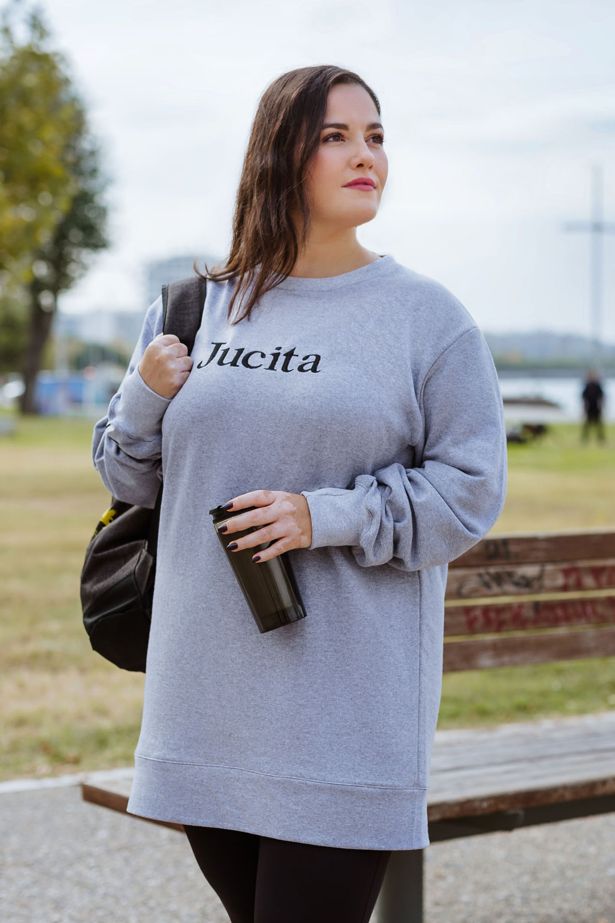 Φούτερ Jucita Γκρι