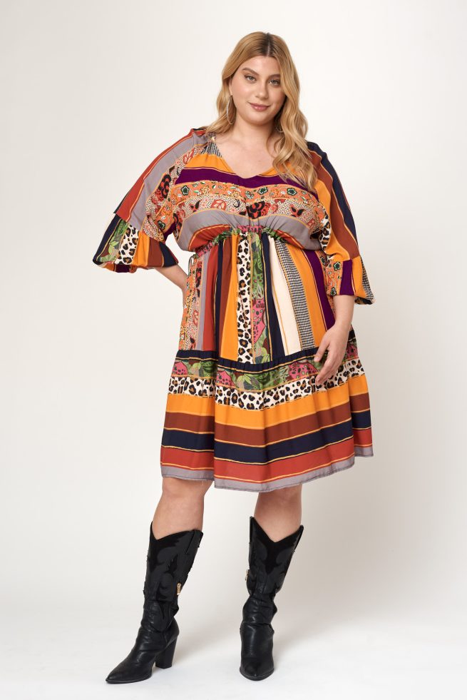 Φόρεμα Μίνι Boho Demetra