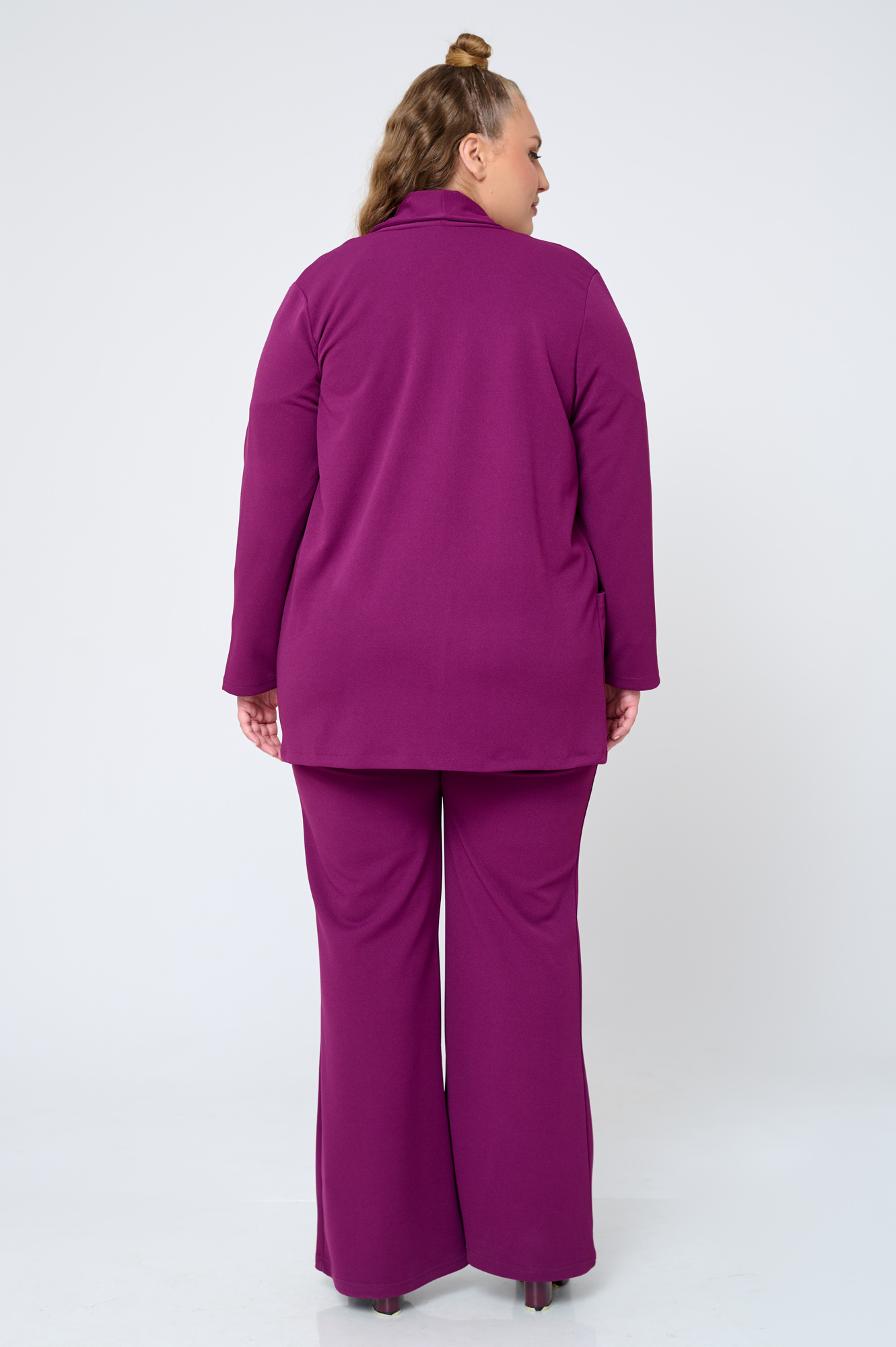 Σακάκι Κρεπ Chloe Magenta