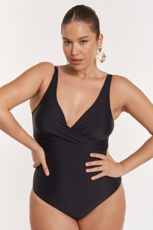 Ολόσωμο Μαγιό Julia Μαύρο