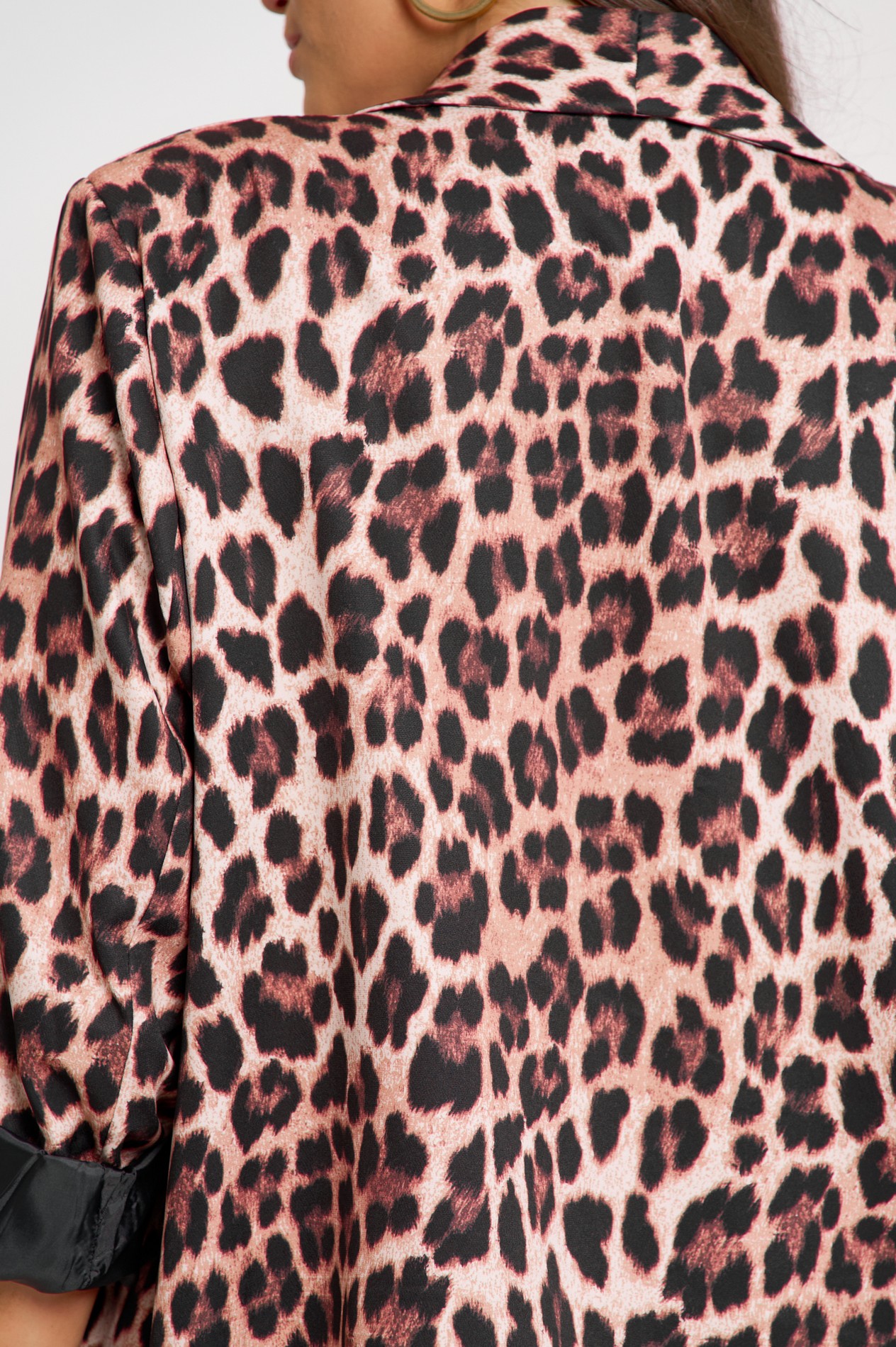 Σακάκι Oversized Korina Leopard