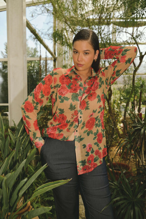 Πουκαμίσα Euphrosyne Floral Print