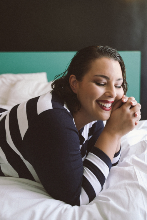 Πλεκτή Μπλούζα Ριγέ Kennedy