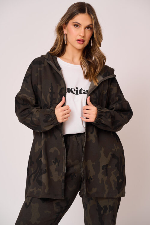 Ζακέτα Παραλλαγής από Baby Φούτερ Army