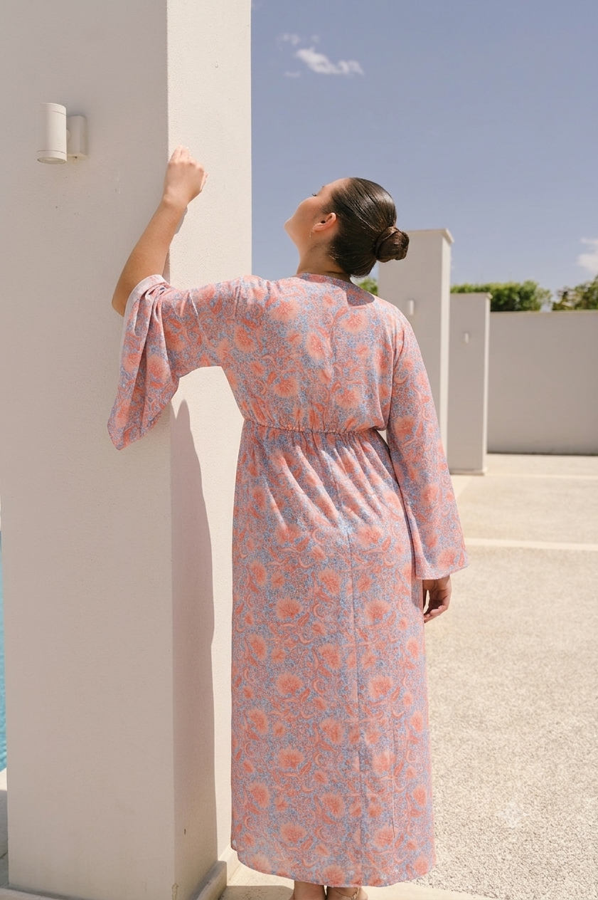 maxi forema muse somon floral
